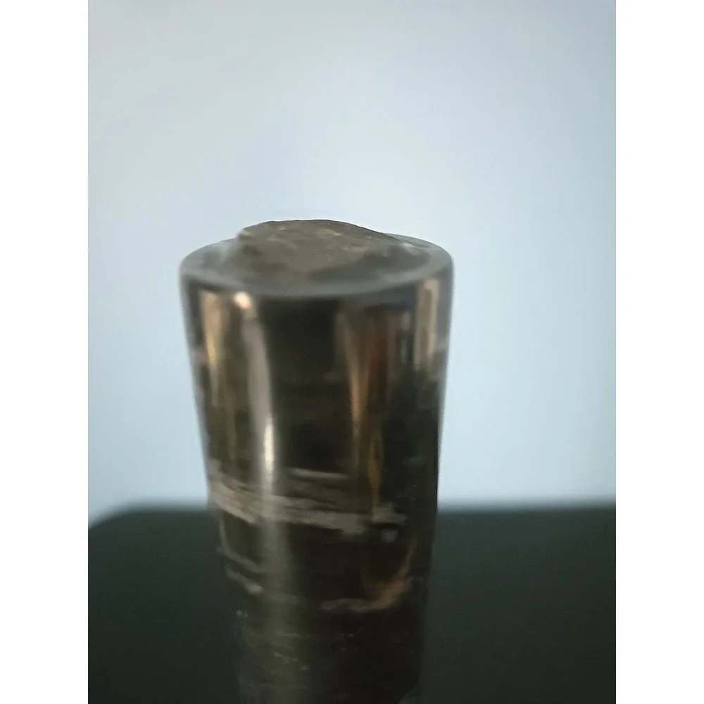 Vintage Black Gray Marble Free Standing Countertop Paper Towel Holder 12 inch
